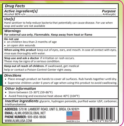 500ml Label (Back 1 L)